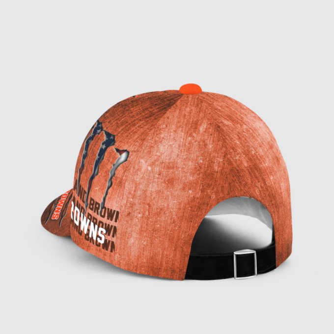 Cleveland Browns Flag 3D Dragon Classic Baseball Classic Cap Men Hat