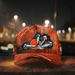 Cleveland Browns Flag 3D Dragon Classic Baseball Classic Cap Men Hat