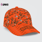 Cleveland Browns Floral Hawaiian Adjustable Baseball Classic Cap Men Hat