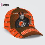 Cleveland Browns Skull Team Logo Baseball Classic Baseball Classic Cap Men Hat Men Hat