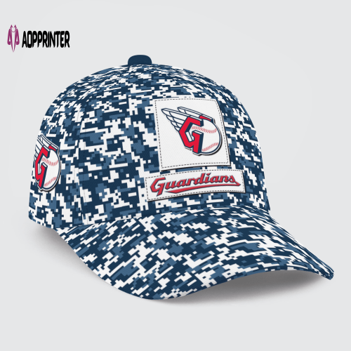 Cleveland Guardians Digital Camo AOP Classic Baseball Classic Cap Men Hat