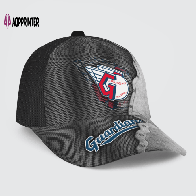 Cleveland Guardians Specialized Metal Texture Baseball Baseball Classic Cap Men Hat