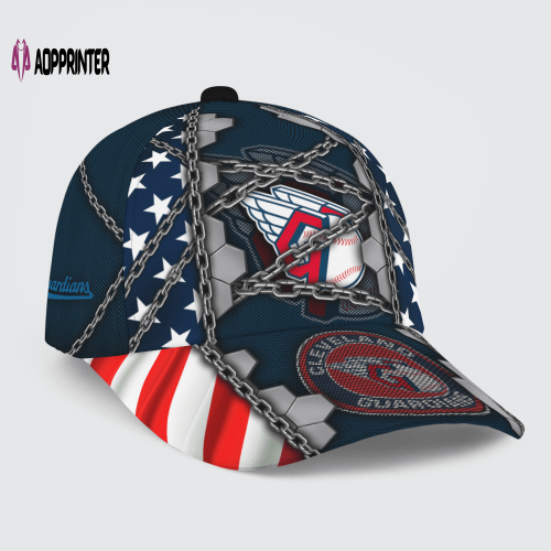 Georgia Bulldogs Stars & Stripes Chain Printed Baseball Classic Baseball Classic Cap Men Hat Men Hat