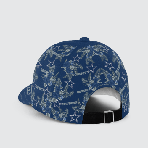 Dallas Cowboys Floral Hawaiian Adjustable Baseball Classic Baseball Classic Cap Men Hat Men Hat