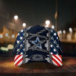 Dallas Cowboys Stars & Stripes Chain Printed Baseball Classic Baseball Classic Cap Men Hat Men Hat