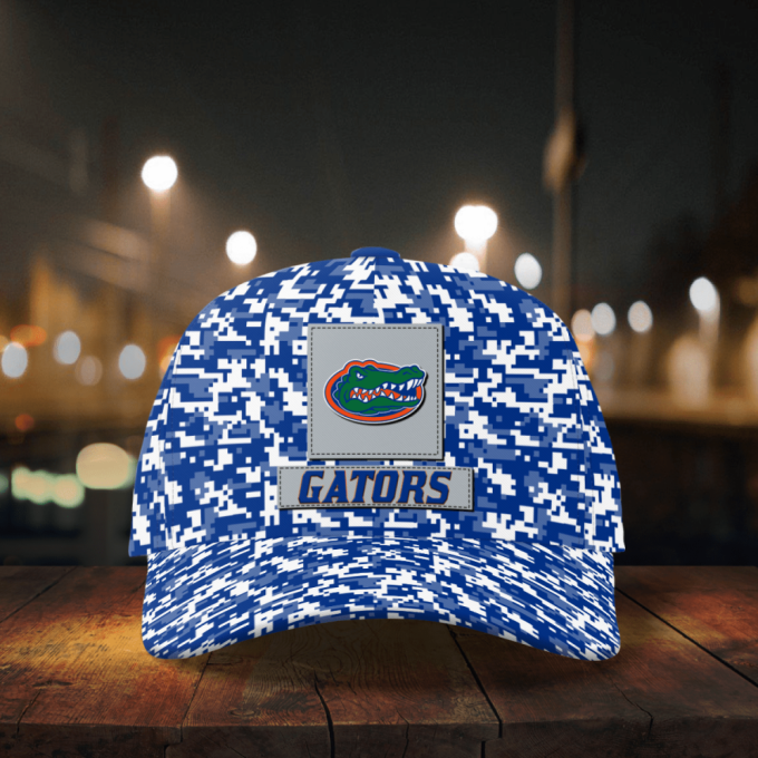 Florida Gators Digital Camo AOP Classic Baseball Classic Baseball Classic Cap Men Hat Men Hat