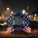 Florida Gators Stars & Stripes Chain Printed Baseball Classic Baseball Classic Cap Men Hat Men Hat