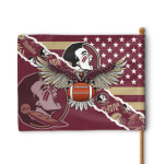 Florida State Seminoles American Landscape House Flag