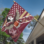 Florida State Seminoles American Landscape House Flag