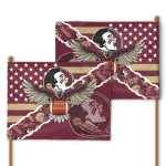 Florida State Seminoles American Landscape House Flag