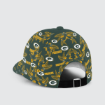 Green Bay Packers Floral Hawaiian Adjustable Baseball Classic Baseball Classic Cap Men Hat Men Hat