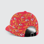 Kansas City Chiefs Floral Hawaiian Adjustable Baseball Classic Baseball Classic Cap Men Hat Men Hat