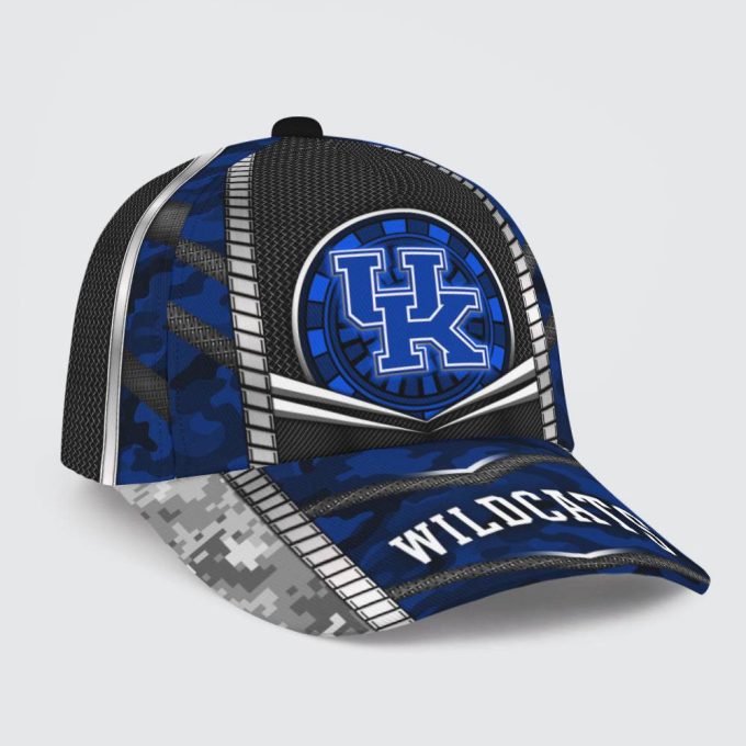 Kentucky Wildcats Digital Camo Print Baseball Classic Baseball Classic Cap Men Hat Men Hat