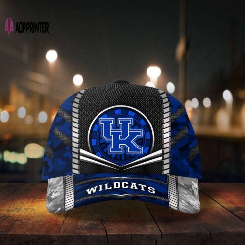 Kentucky Wildcats Digital Camo Print Baseball Classic Baseball Classic Cap Men Hat Men Hat