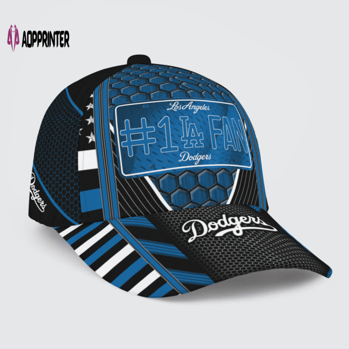 Los Angeles Dodgers #1 Fan All Over Print Baseball Classic Baseball Classic Cap Men Hat Men Hat