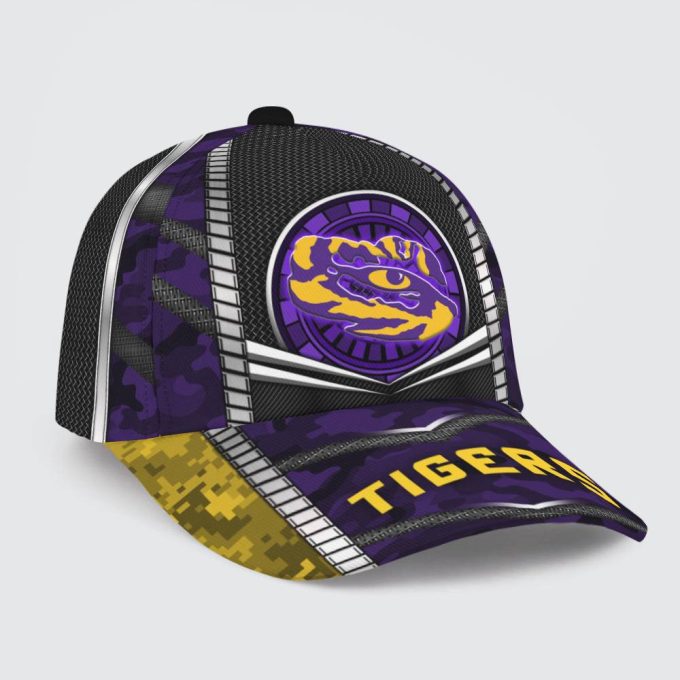 LSU Tigers Digital Camo Print Baseball Classic Baseball Classic Cap Men Hat Men Hat