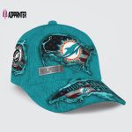 Miami Dolphins American Flag Classic Baseball Classic Cap Men Hat