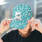 Miami Dolphins Digital Camo AOP Classic Baseball Classic Baseball Classic Cap Men Hat Men Hat