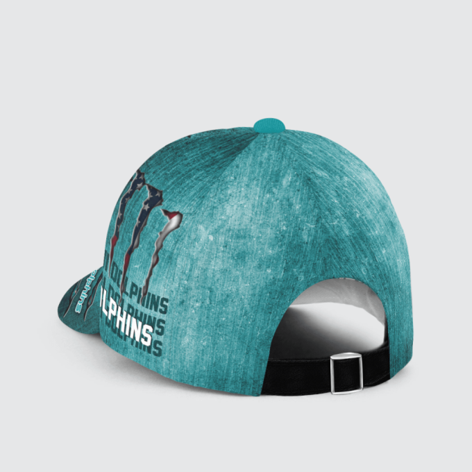 Miami Dolphins Flag 3D Dragon Classic Baseball Classic Baseball Classic Cap Men Hat Men Hat