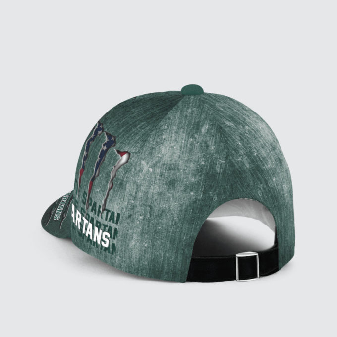 Michigan State Spartans Flag 3D Dragon Classic Baseball Classic Baseball Classic Cap Men Hat Men Hat