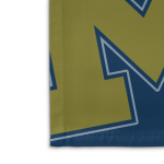 Michigan Wolverines American Landscape House Flag