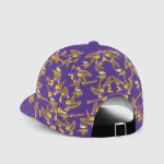 Minnesota Vikings Floral Hawaiian Adjustable Baseball Classic Cap Men Hat