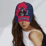 New England Patriots Skull Team Logo Baseball Classic Cap Men Hat