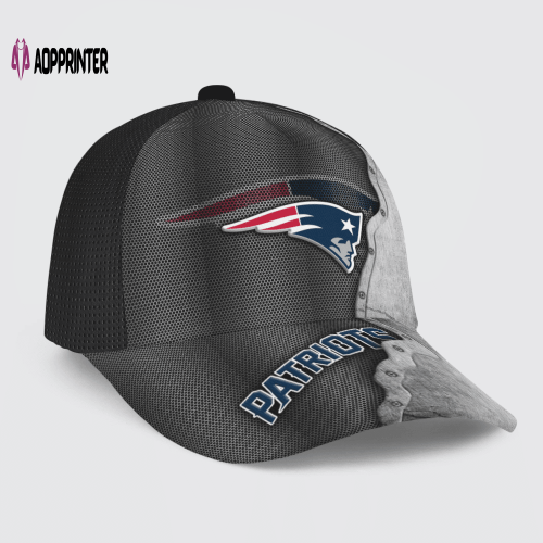 New England Patriots Specialized Metal Texture Baseball Baseball Classic Baseball Classic Cap Men Hat Men Hat