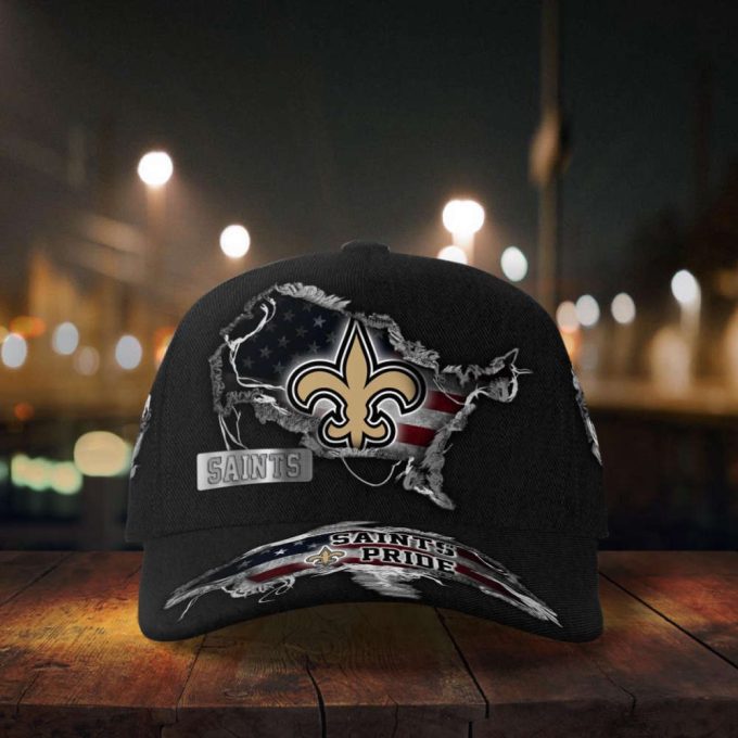 New Orleans Saints American Flag Classic Baseball Classic Baseball Classic Cap Men Hat Men Hat