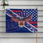 New York Giants American Landscape House Flag