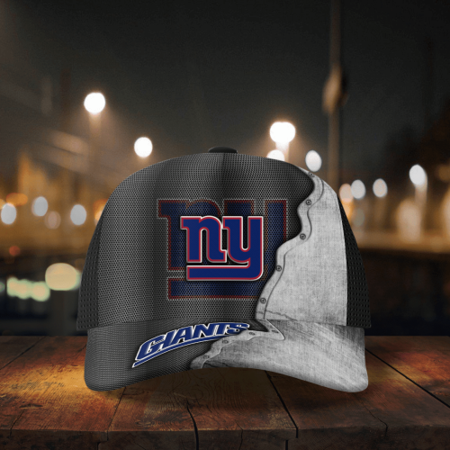 New York Giants Specialized Metal Texture Baseball Baseball Classic Cap Men Hat