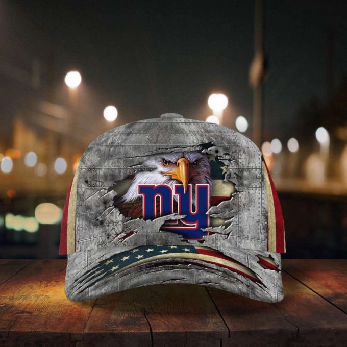 New York Giants Vintage American Flag Royalty Baseball Classic Baseball Classic Cap Men Hat Men Hat