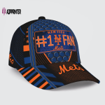 New York Mets #1 Fan All Over Print Baseball Classic Baseball Classic Cap Men Hat Men Hat