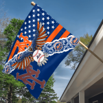 New York Mets American Landscape House Flag