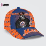 New York Mets Skull Team Logo Baseball Classic Cap Men Hat