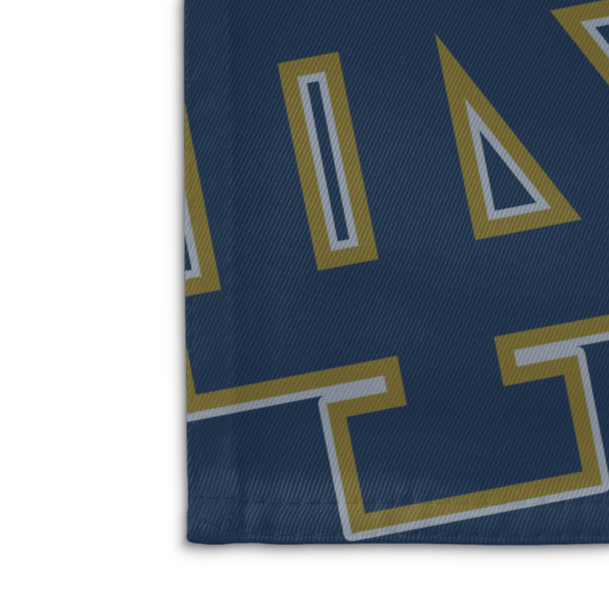 Notre Dame Fighting Irish American Landscape House Flag