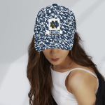 Notre Dame Fighting Irish Digital Camo AOP Classic Baseball Classic Cap Men Hat