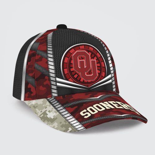 Oklahoma Sooners Digital Camo Print Baseball Classic Baseball Classic Cap Men Hat Men Hat