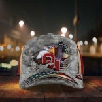 Oklahoma Sooners Vintage American Flag Royalty Baseball Classic Baseball Classic Cap Men Hat Men Hat