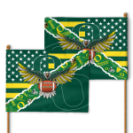 Oregon Ducks American Landscape House Flag