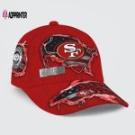 San Francisco 49ers American Flag Classic Baseball Classic Cap Men Hat