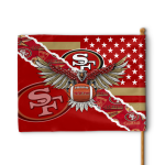 San Francisco 49ers American Landscape House Flag