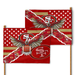 San Francisco 49ers American Landscape House Flag