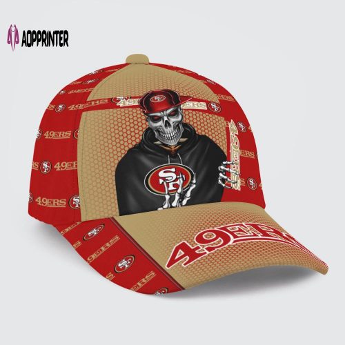 San Francisco 49ers Skull Team Logo Baseball Classic Baseball Classic Cap Men Hat Men Hat