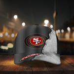 San Francisco 49ers Specialized Metal Texture Baseball Baseball Classic Baseball Classic Cap Men Hat Men Hat