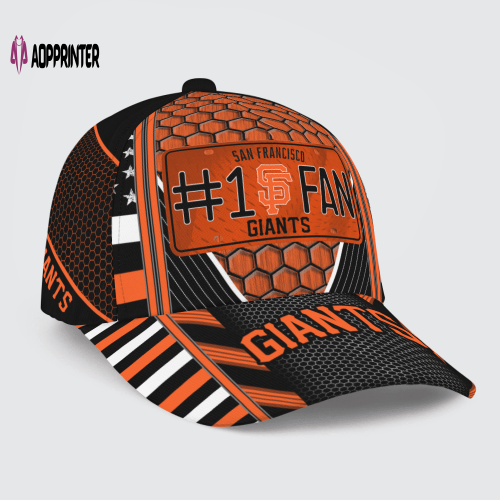 San Francisco Giants #1 Fan All Over Print Baseball Classic Cap Men Hat