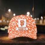 San Francisco Giants Digital Camo AOP Classic Baseball Classic Cap Men Hat