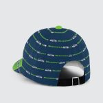 Seattle Seahawks Skull Team Logo Baseball Classic Cap Men Hat