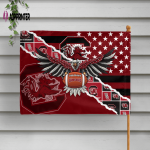 South Carolina Gamecocks American Landscape House Flag