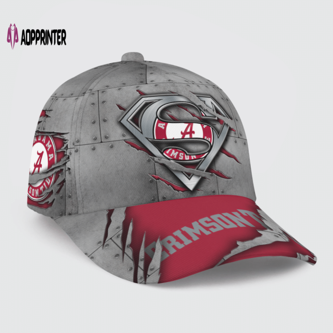 Super Alabama Crimson Tide Baseball Classic Cap Men Hat